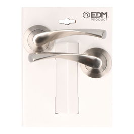 Edm Juego Roseta 707 Níquel Satinado Ø 50 Mm Aluminio