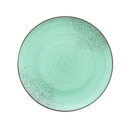 Bauscher RUSTIC LAGOON Plato Hondo para Vajilla - 24 cm de Diámetro - Colección Modern Rustic, Color Lagoon (Set de 6)