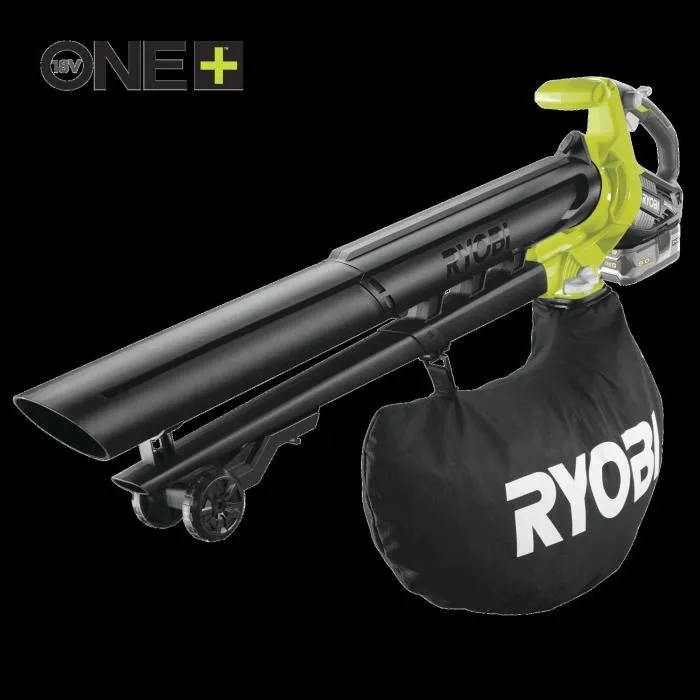 Ryobi RYO4892210157904 Sopladora-trituradora-aspiradora 2 en 1 Brushless 201 km/h 6 m³/min