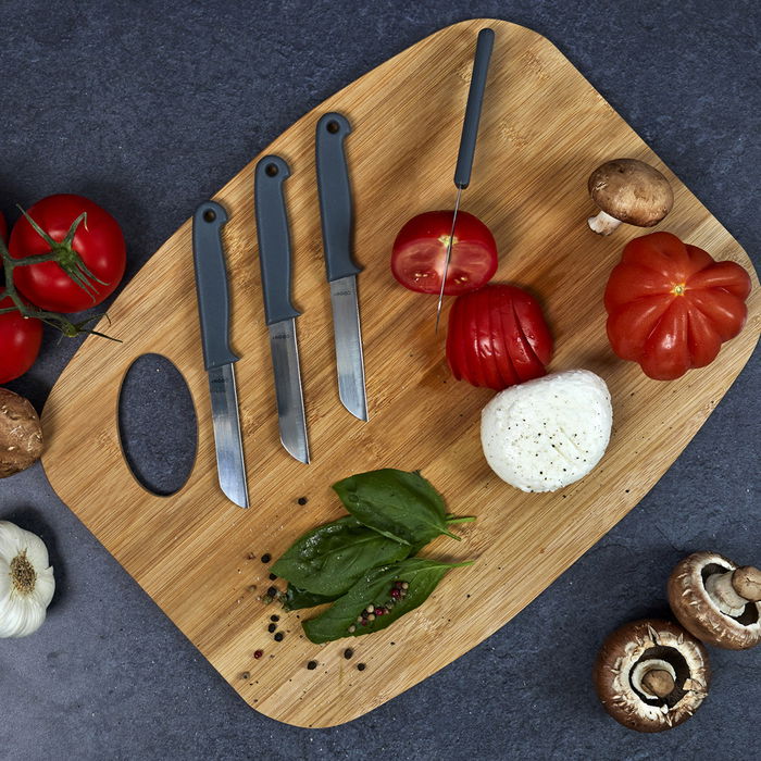 Cook Concept Juego de 4 Cuchillos de Acero Inoxidable