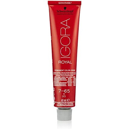 Schwarzkopf Professional Igora Royal 7-65 Medium Blonde Chocolate Gold 60 ml Schwarzkopf Professional Igora Royal 7-65 Medium Blonde Chocolate Gold 60 ml