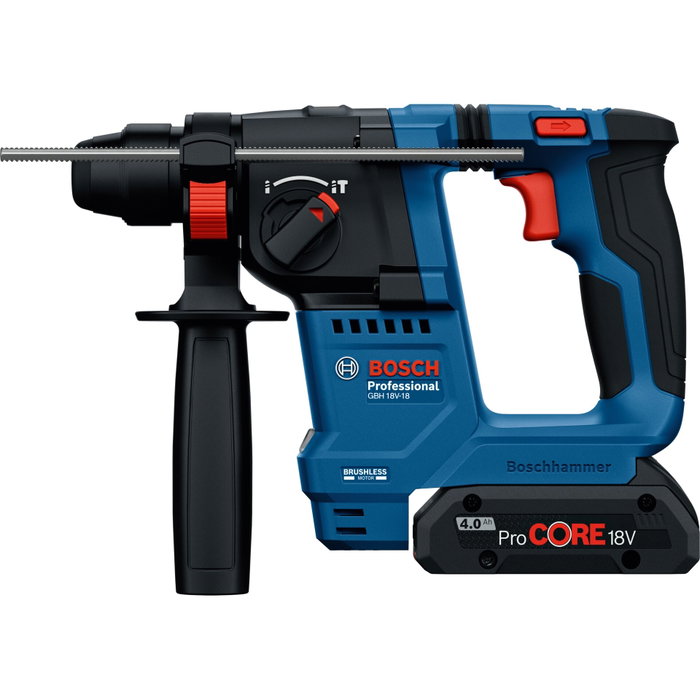 Bosch GBH 18V-18 Martillo Percutor Inalámbrico con 2 Baterías de 2,0 Ah Bosch GBH 18V-18 Martillo Percutor Inalámbrico con 2 Baterías de 2,0 Ah