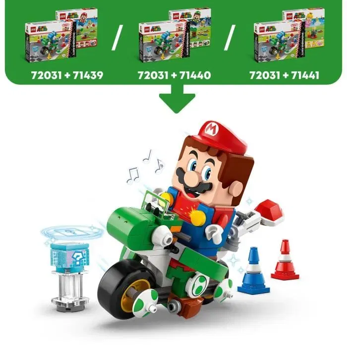 Lego Super Mario 72031 Mario Kart - Yoshimoto - Juguete de construcción para niños Lego Super Mario 72031 Mario Kart - Yoshimoto - Juguete de construcción para niños