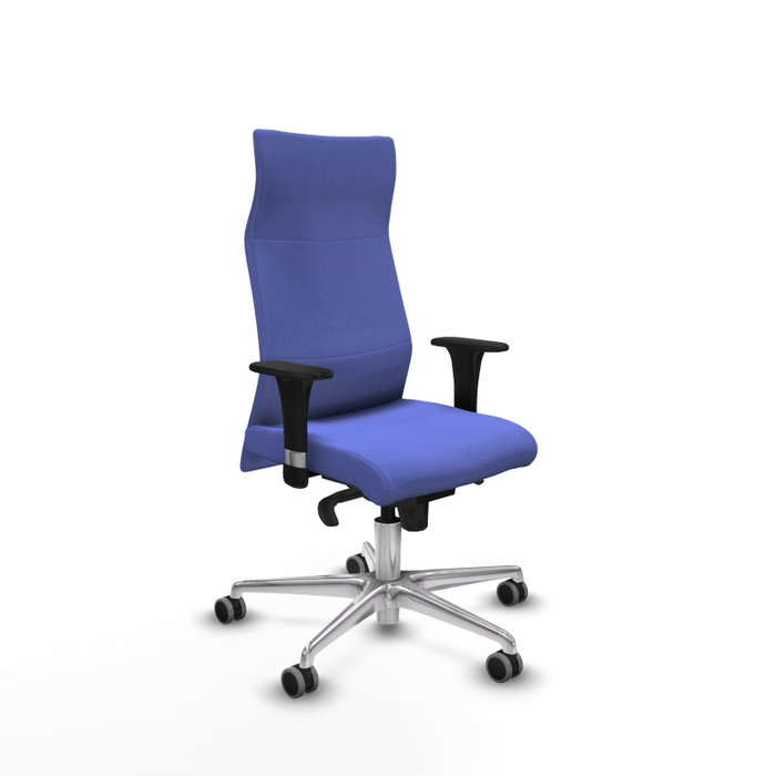 PIQUERAS Y CRESPO Sillón Albacete con mecanismo Sincro, Tela Azul claro PIQUERAS Y CRESPO Sillón Albacete con mecanismo Sincro, Tela Azul claro