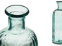 Giftdecor Botella Decorativa Vidrio Holanda Rayas Transparente 2.5L Cristal Reciclado 12.5x33.5x12.5 cm (Set de 6)