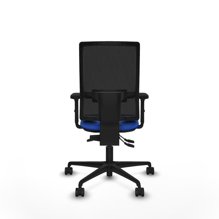 PIQUERAS Y CRESPO Silla de oficina Bormate con mecanismo Asincro, Azul y Negro PIQUERAS Y CRESPO Silla de oficina Bormate con mecanismo Asincro, Azul y Negro
