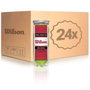 Wilson RUSH 100 72U Bolas de Padel en Caja, 24 Botes de 3 Unidades