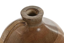 DKD Home Decor Jarrón Balines Marron 17 x 16 x 18 cm