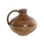 DKD Home Decor Jarrón de Mango Marrón 18x17x16 cm