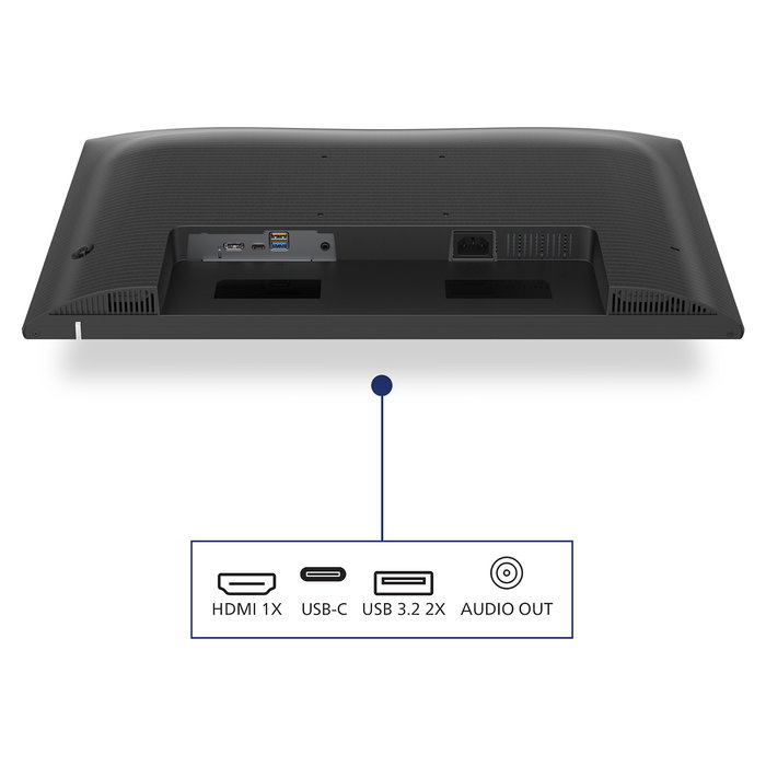 Philips 24E1N1300AE/00 Monitor 24" (60.5cm) Full HD IPS 100Hz 1ms HDMI USB-C 65W Altavoces Negro