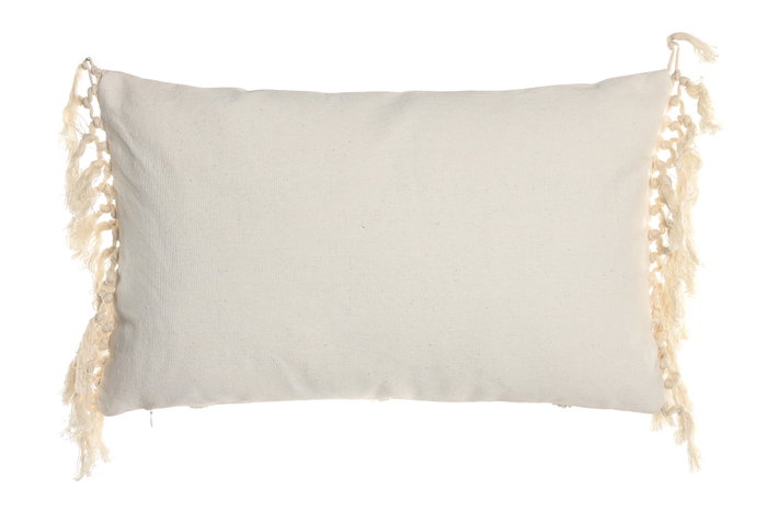 DKD Home Decor Pack de 2 Cojines de Poliéster Crudo 50x30 cm DKD Home Decor Pack de 2 Cojines de Poliéster Crudo 50x30 cm