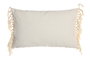 DKD Home Decor Pack de 2 Cojines de Poliéster Crudo 50x30 cm