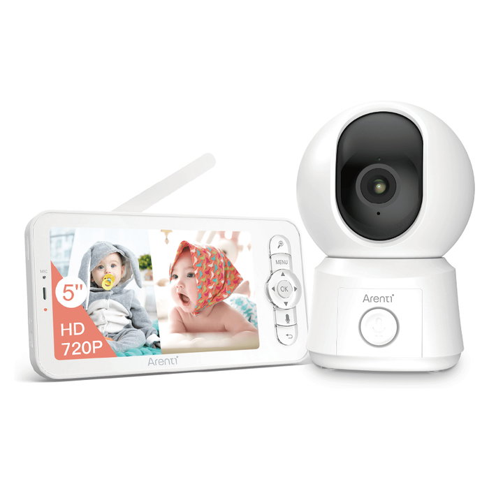 Arenti AInanny B2 Kit Monitor de Video con Pantalla LCD Wi-Fi Blanco