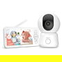 Arenti AINANNY B2 KIT Cámara IP 2MP/1080P Wi-Fi Monitor Bebé con Pantalla LCD, Interior, PTZ, Visión Nocturna, Blanco
