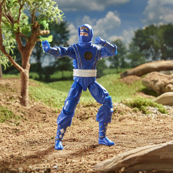Hasbro Ninja Blue Ranger Power Rangers Lightning Collection 15 cm