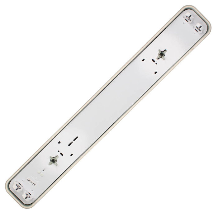 GSC Evolution Pantalla estanca para 2 tubos LED T8 60cm