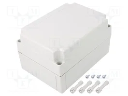 FIBOX MNX Carcasa Universal de Policarbonato Gris