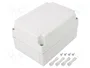 FIBOX MNX Carcasa Universal de Policarbonato Gris