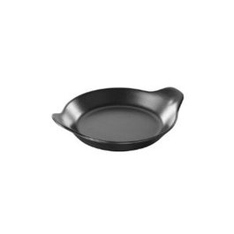 Revol Plato Huevo Resista Resita Negro - Porcelana, Diámetro 18 cm (Set de 6)