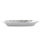 Bandeja Oval Porcelana Polaris Hydrozero Bidasoa 26x14,5 cm