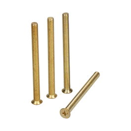 Edm Tornillo Cilindro TRN16 M5 x 65 mm Latonado Acero Blíster 4 Unidades