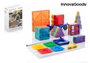 Bloques de Construcción Magnéticos 3D Magoks InnovaGoods 57 Piezas