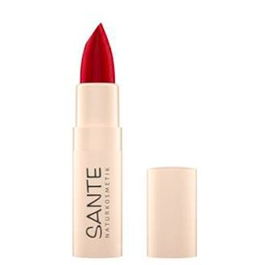 SANTE NATURKOSMETIK Pintalabios Hidratante 06 Rose Blush acabado brillante color intenso con ácido hialurónico y Vitamina E