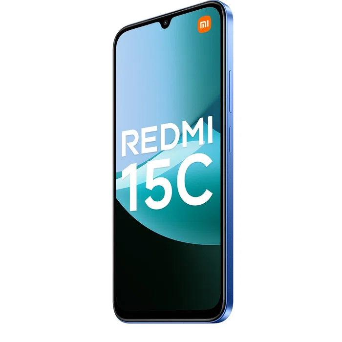 Xiaomi Redmi 15C - Smartphone 4G, 6.9" Pantalla HD+, 256 GB Almacenamiento, 4 GB RAM, Cámara 50 MP, Batería 6000 mAh, HyperOS, Color Moonlight Blue