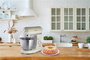 Ariete 1588/03 Robot de Cocina Vintage Beige con Bol de Acero Inoxidable y 10 Velocidades