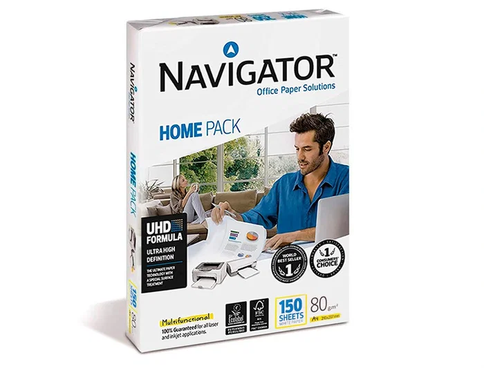 Navigator Papel DIN A4 80 gramos Multifuncion Paquete 150 Hojas