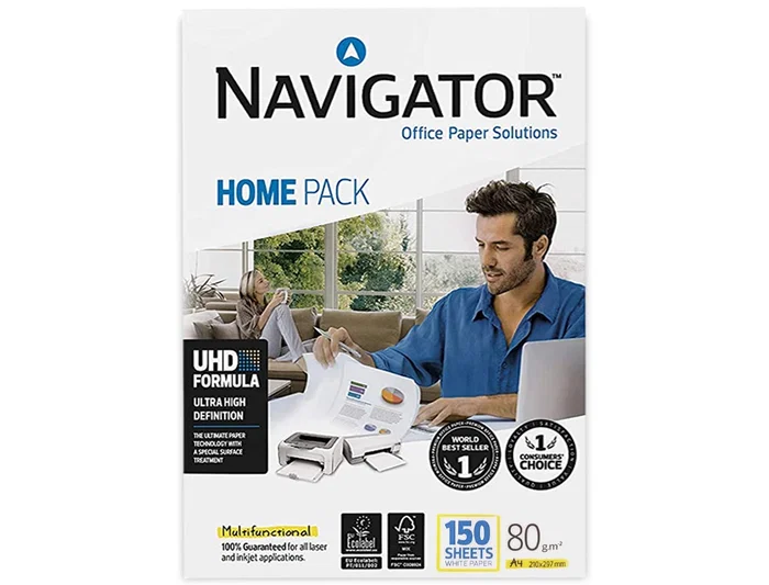 Navigator Papel DIN A4 80 gramos Multifuncion Paquete 150 Hojas