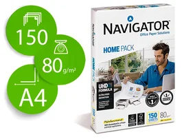 Navigator Papel DIN A4 80 gramos Multifuncion Paquete 150 Hojas
