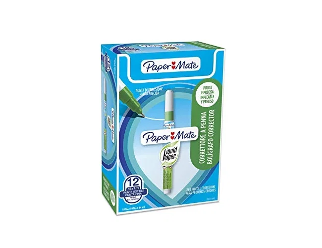Papermate Corrector líquido con punta metálica 7 ml
