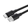 MicroConnect Cable Magnético USB-C Gen1, Negro, 1m, 480Mbit/s