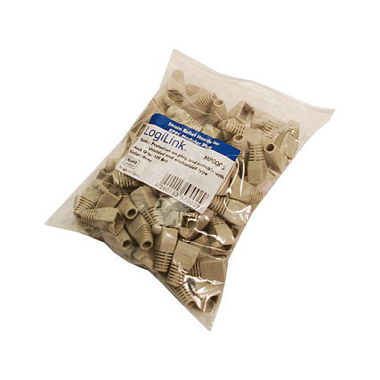 LogiLink MP0005 Funda sujetacables Gris, 100 piezas LogiLink MP0005 Funda sujetacables Gris, 100 piezas