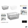Cesta Multiusos Confortime 32 x 25 x 14 cm (12 Unidades)
