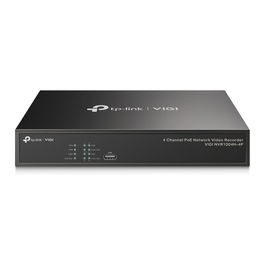 TP-Link NVR1004H-4P Grabador de Vídeo en Red (NVR) de 4 Canales PoE, Soporte 4K