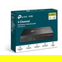 TP-Link NVR1004H-4P Grabador de Vídeo en Red (NVR) de 4 Canales PoE, Soporte 4K