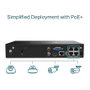 TP-Link VIGI NVR1004H-4P Grabador de vídeo en red de 4 canales con PoE+