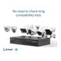 TP-Link VIGI NVR1004H-4P Grabador de vídeo en red de 4 canales con PoE+