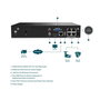 TP-LINK Grabadora de Video NVR1004H-4P VIGI NVR1004H-4P para 4 Cámaras, Color Negro
