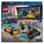 LEGO City Karts y Pilotos de Carreras 60400