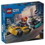 LEGO City Karts y Pilotos de Carreras 60400
