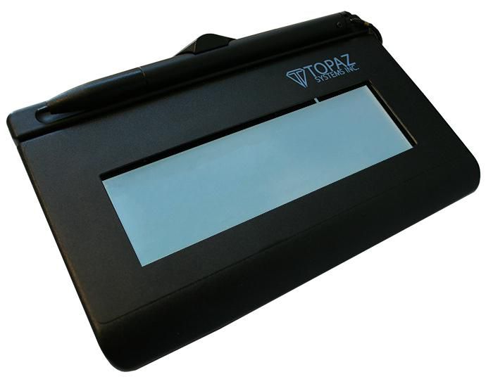 Topaz USB LCD Tableta Captura Firma Electrónica 1 Millón Firmas