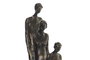 DKD Home Decor Figura de Resina Familia Cobrizo 23x8,5x39 cm