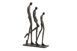 DKD Home Decor Figura de Resina Familia Cobrizo 23x8,5x39 cm