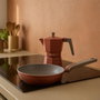 Quid Sartén de Aluminio Forjado Creta 18 cm Terracota