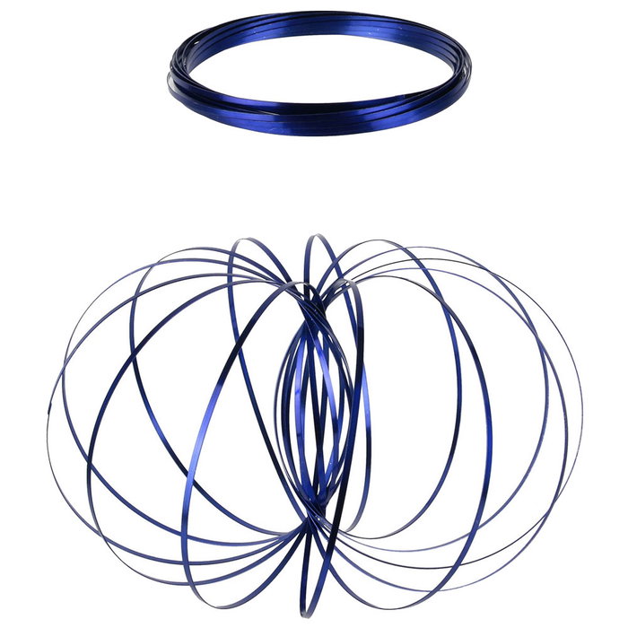 Jeux 2 momes Espiral Mágica 13 cm Colores Surtidos Anillos que Ruedan y se Enrollan Accesorios Hipnóticos para Crear Figuras