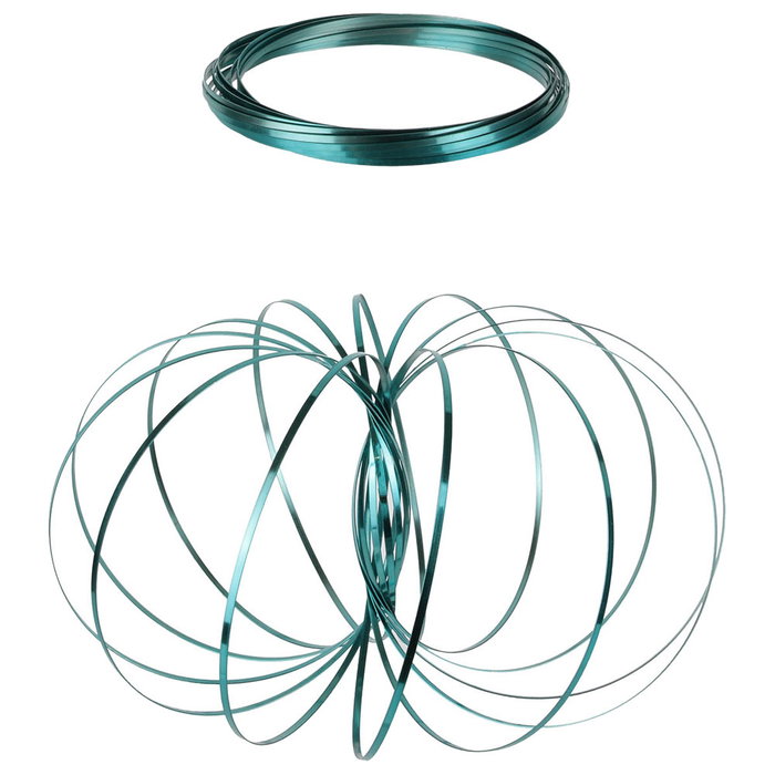 Jeux 2 momes Espiral Mágica 13 cm Colores Surtidos Anillos que Ruedan y se Enrollan Accesorios Hipnóticos para Crear Figuras