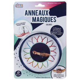 Jeux 2 momes Espiral Mágica 13 cm Colores Surtidos Anillos que Ruedan y se Enrollan Accesorios Hipnóticos para Crear Figuras